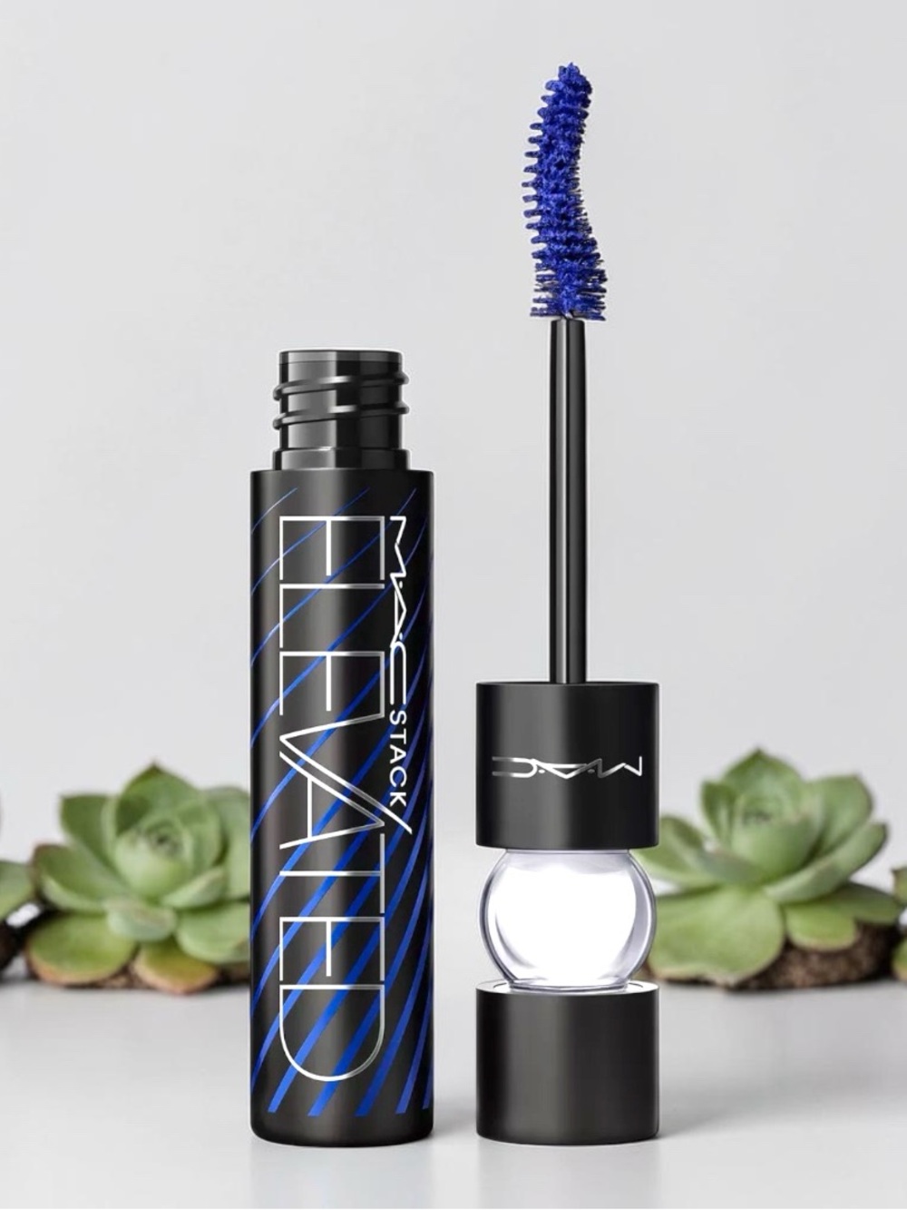 9002. MAC Cosmetics Stack Extended Bright Blue Mascara - Blue Lash Color